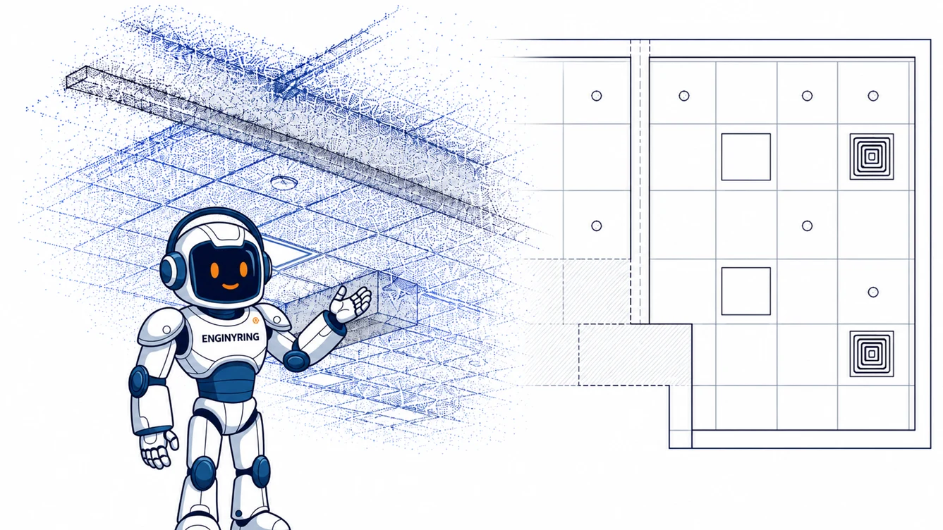 Point Cloud to Reflected Ceiling Plan: What Can Be Reliably Drafted from a 3D Scan?